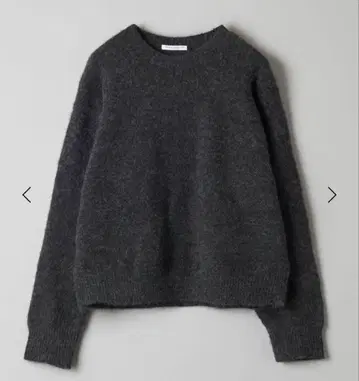 BEAUTY&YOUTH 알파카 블렌드 기모 크루넥 니트 풀오버