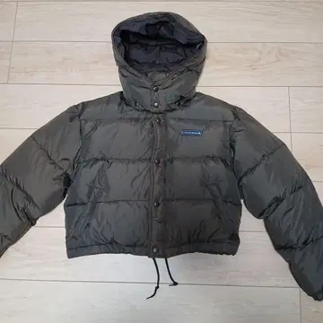 CONVERSE 후드 부착 다운 자켓 여성용 M 올리브