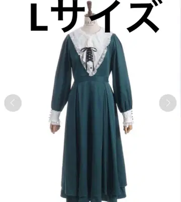 엑시즈팜 루리주즈 레이스업 원피스 다크 (하자 있음)