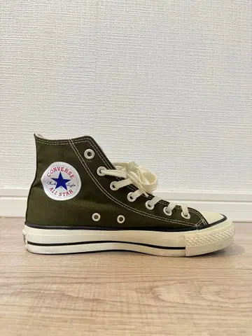 CONVERSE 일본제 카키 하이컷