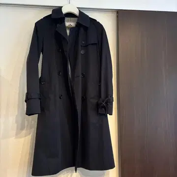 슬로브 이에나 트렌치코트 네이비