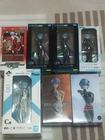 에반게리온 아야나미 레이 피규어 세트