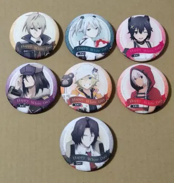 GOD EATER2 갓 이터 화이트데이 캔뱃지 7종 전종 컴프