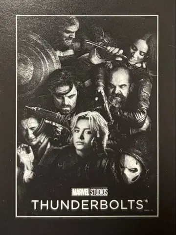 Happy 복권 썬더볼츠 F상 포스터 집합