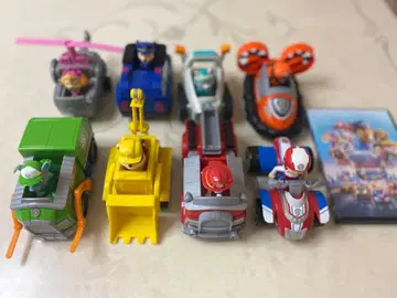 파우 패트롤 차량 8대 세트 DVD 포함