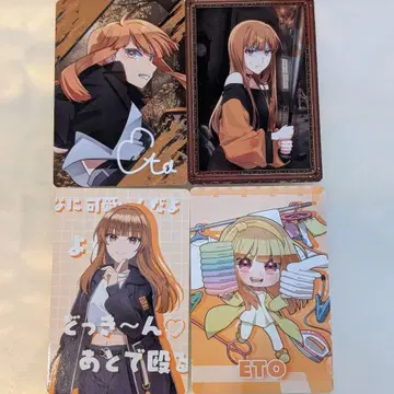 컬러풀 피치 에토 트레이딩 카드 달마 인형 저택 5주년 셰어하우스 전시회