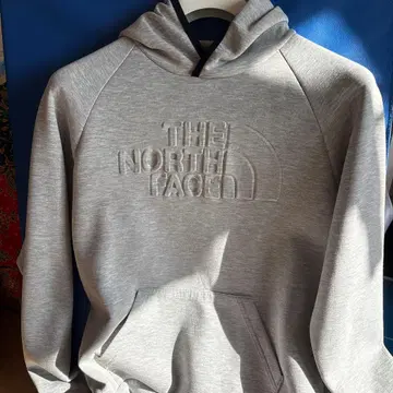 THE NORTH FACE 그레이 후드티