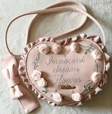 리즈리사 하트백 숄더 핑크 LIZLISA