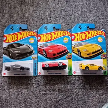 핫휠 페라리 SF90 스트라달레 F40