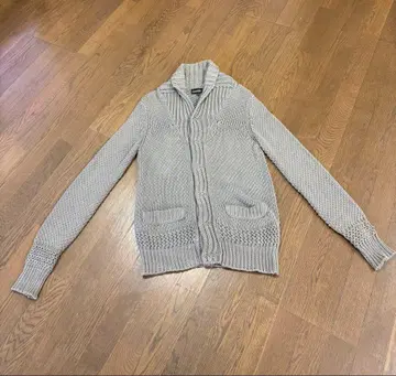 엠포리오 아르마니 그레이 니트 가디건 46