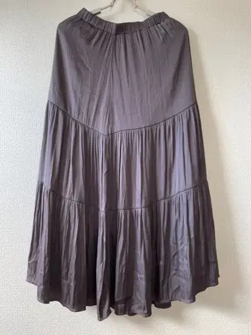 ITEMS URBANRESEARCH 플레어 롱 스커트 폴리에스테르