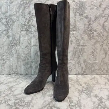 새상품급 TANINO CRISCI 스퀘어토 롱 부츠 22.5cm