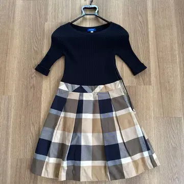 BLUE LABEL CRESTBRIDGE 무릎 기장 원피스 38