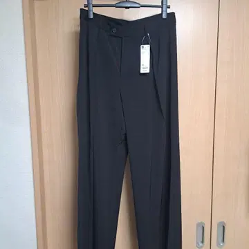 GU 슈퍼 와이드 팬츠+E 블랙 XXL