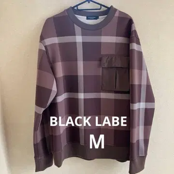 BLACK LABEL CRESTBLIDGE 체크 무늬 트레이닝복