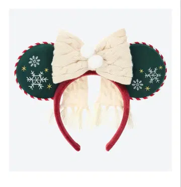 디즈니 크리스마스 2025 한정판 완판템 미니 머리띠