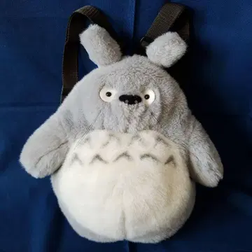 토토로 봉제 인형 럭색 포함 약 30cm 그레이