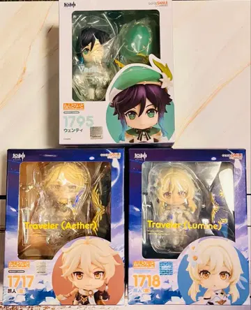 넨도로이드 벤티&여행자&루미네