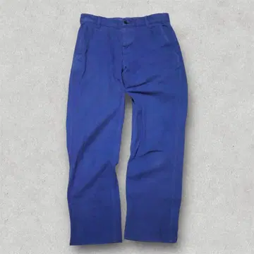 MHL. 마가렛 호웰 코튼 블루 치노 팬츠 밑단 기장 수선 있음