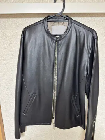 아바하우스 페이크 레더 자켓 싱글 라이더 사이즈 46