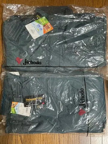 자중당 신살레이트 울트라 방수 방한 블루종 팬츠 LL 그린 상하의 세트