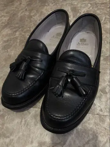 알든 태슬 로퍼 블랙