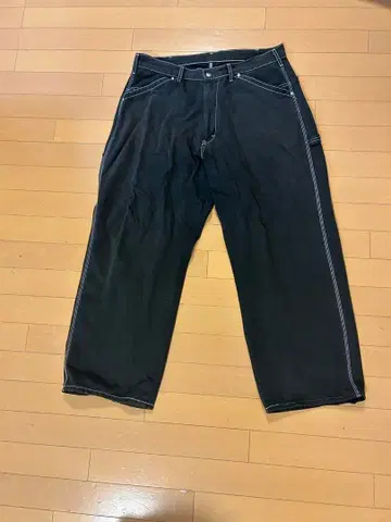 Lee 페인터 팬츠 XL 블랙