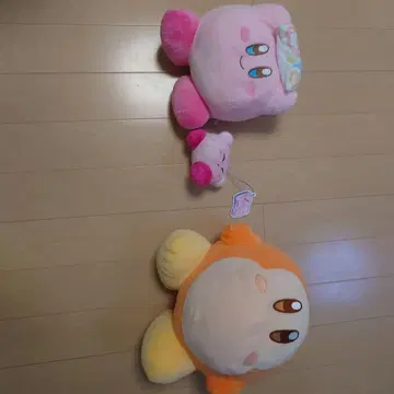 커비 봉제 인형 세트 대중소