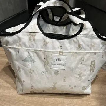 Kiu GELATO PIQUE 동물 패턴 토트백