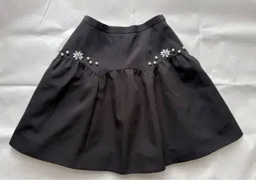 체스티 플레어 스커트 비쥬 펄 블랙 사이즈 1