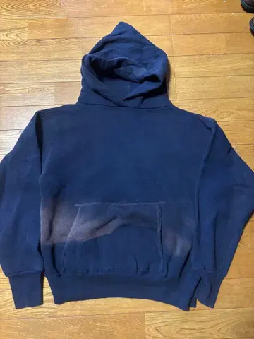60s 맨투맨 후드티 네이비 선페이드