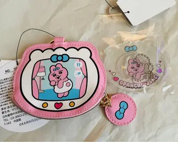 빤쮸토끼 코인 케이스 아크릴 키링