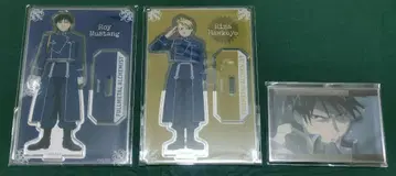 강철의 연금술사 제비뽑기당 아크릴 스탠드 로이 머스탱 리자 호크아이