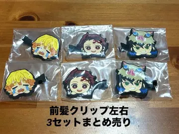 귀멸의 칼날 앞머리 클립 캐릭터 묶음 판매