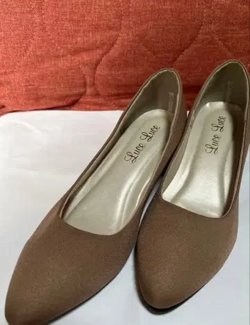 Luce Luce 브라운 펌프스 힐 약 5cm