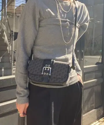 자카드 모노그램 미니 BAG