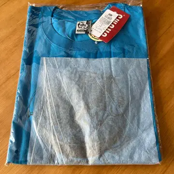 미개봉 새상품 CHUMS BBQ Grill 티셔츠 M 블루 남성용