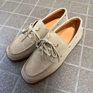 다케오 키쿠치 데크 모카신 신발