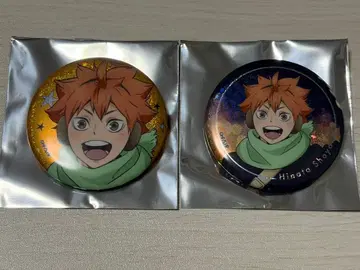 하이큐 코스모 월드 홀로그램 캔뱃지 히나타 쇼요