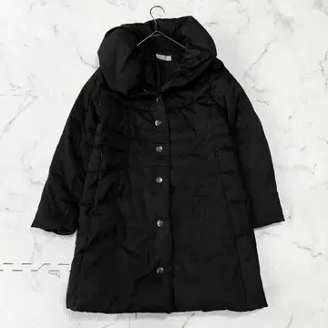 새상품급 바니스뉴욕 블랙 롱 다운 M