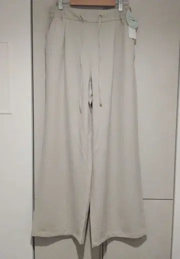 이지케어 슬림 레그 팬츠 와이드 사이즈 2 샌드 베이지