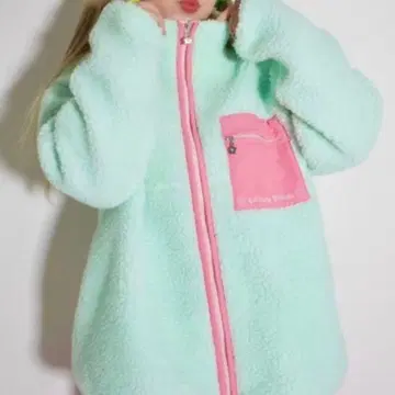 세이니 블론드 보아 아우터