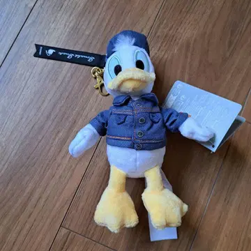 홍콩 디즈니 도널드 덕 키링 봉제 인형 약 15cm