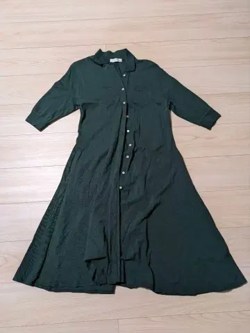 Lacoste 그린 셔츠 원피스