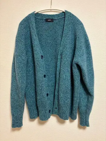SHIPS 터콰이즈 블루 니트 가디건