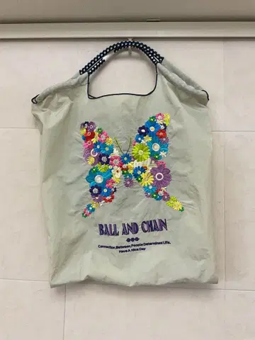 BALL AND CHAIN 에코백