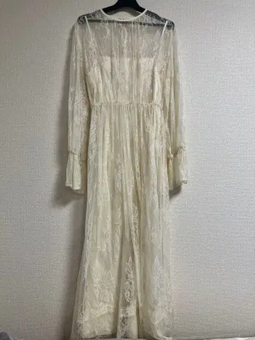 러그나문 레이스 맥시 원피스