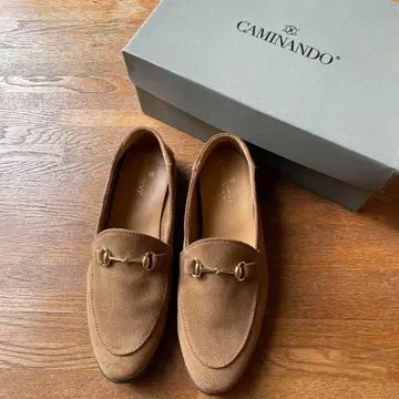[ CAMINANDO ] 비트 슬립온 슈즈 카멜