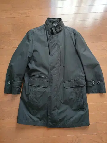 미사용 23구 블랙 남성용 코트 M~L 사이즈 베스트 탈부착 가능