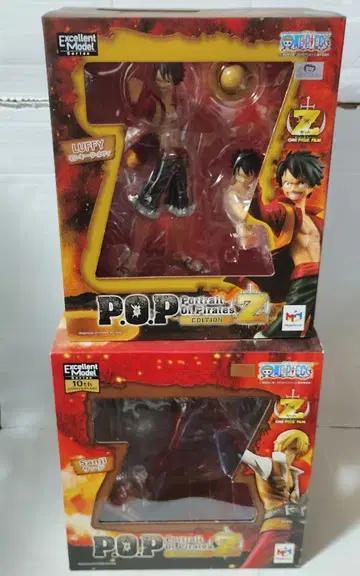 원피스 피규어 P.O.P 필름Z 루피 상디